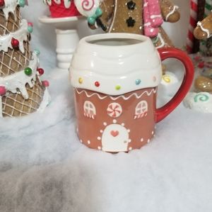 Gingerbread house mug